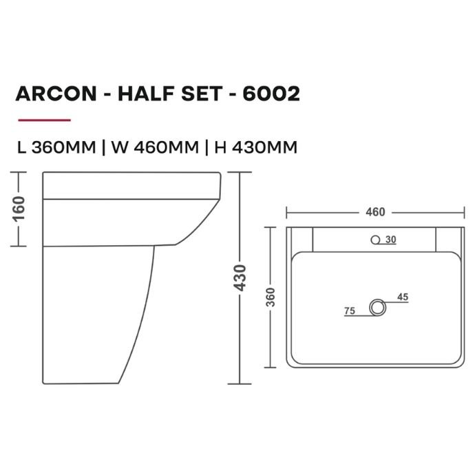 Arcon- Half Set 6002