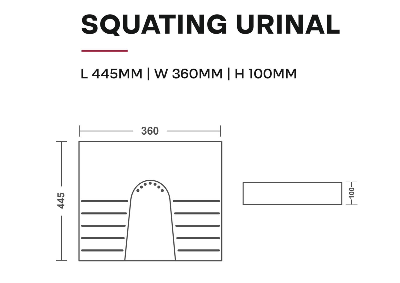 Squitting Urinal