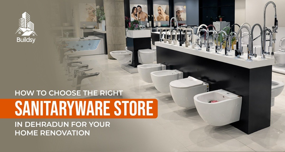 How to Choose the Right Sanitaryware Store in Dehradun for Your Home Renovation