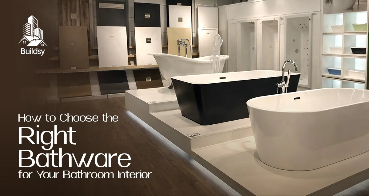 How to Choose the Right Bathware for Your Bathroom Interior