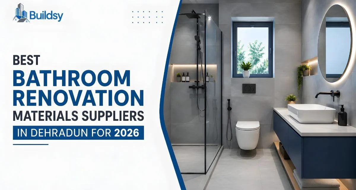 Best Bathroom Renovation Materials Suppliers in Dehradun for 2026