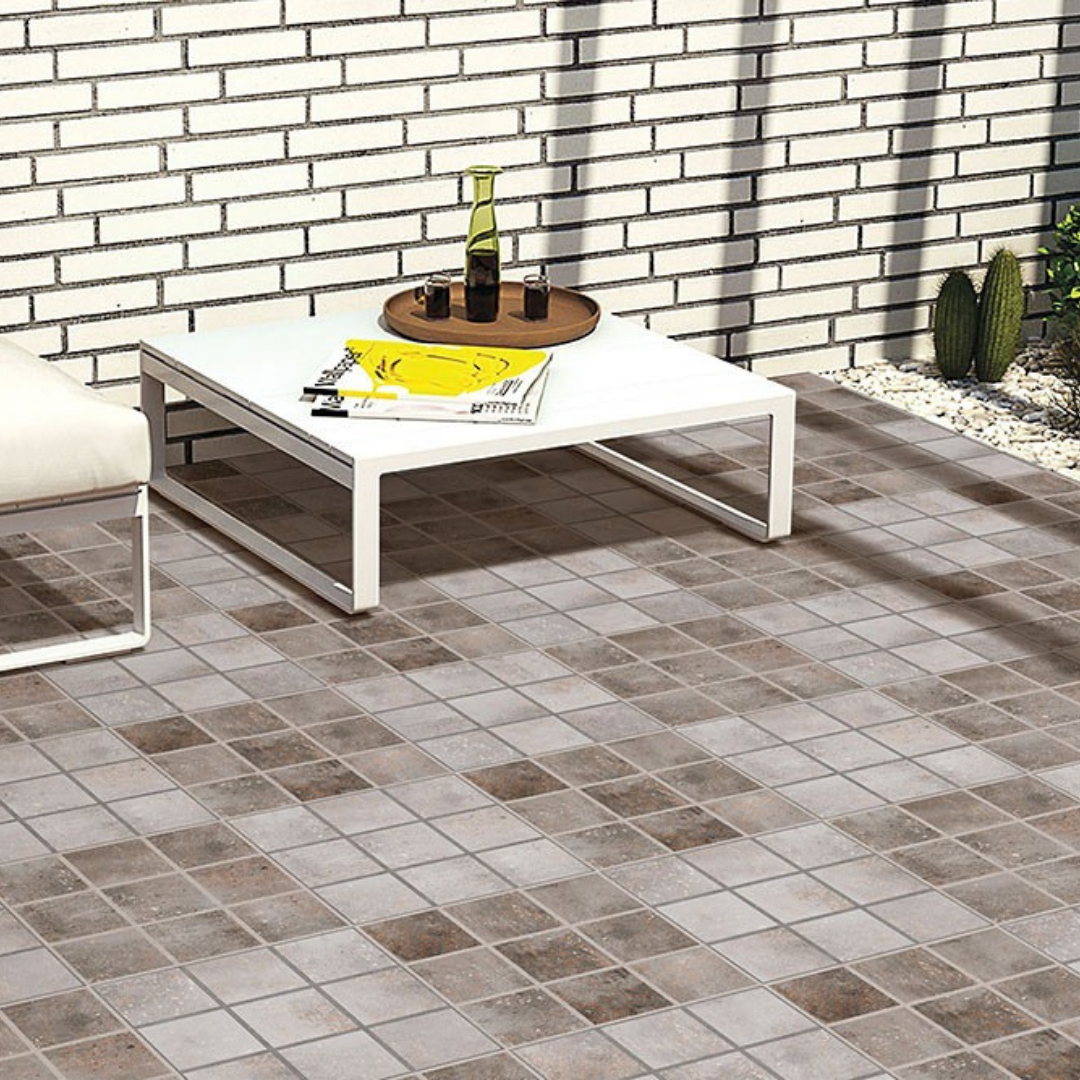 Floor tile - Mosaic Brown