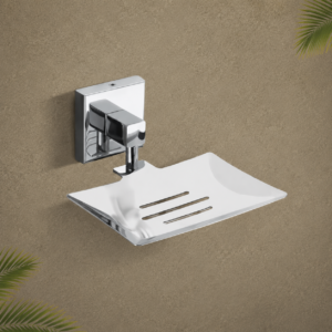 Single Shop Dish Square - CHROME FINISH