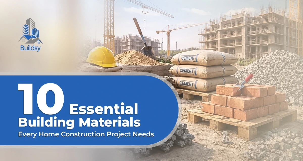 10 Essential Building Materials Every Home Construction Project Needs