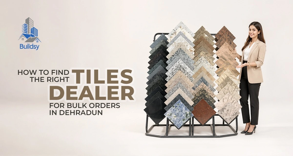 How to Find the Right Tiles Dealer for Bulk Orders in Dehradun